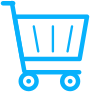 icon of a shopping cart