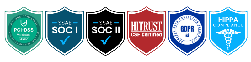 Humach Security Certification badges